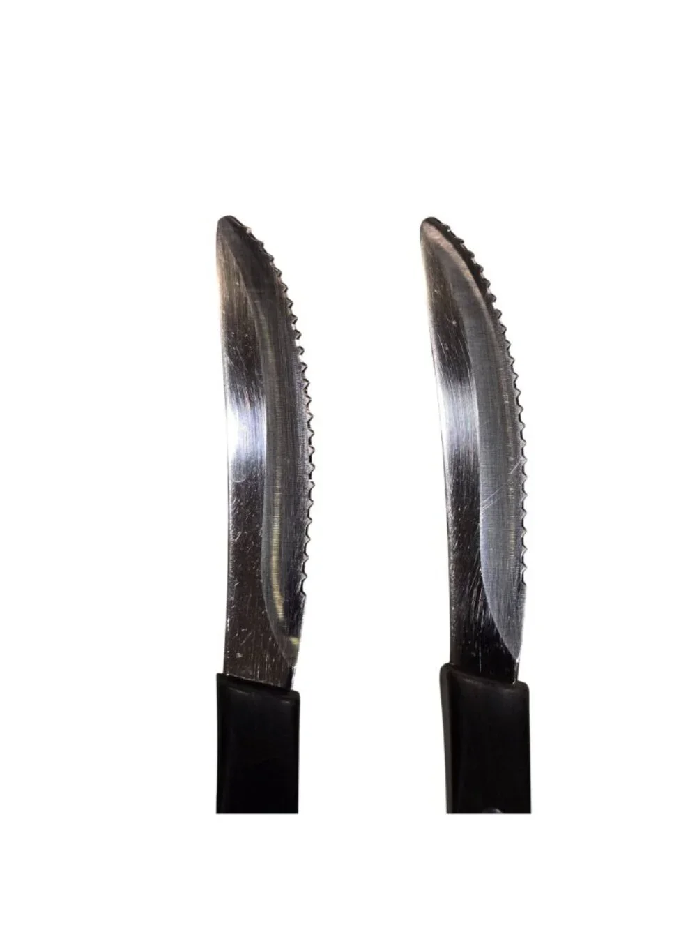 Cutco 1759 KD Table Steak Serrated Edge Dark Brown Kitchen Knives Set of  2